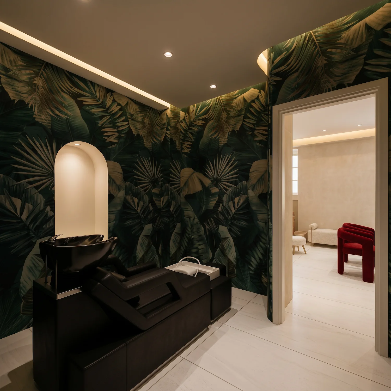 Goddess Lounge spa atmosphere